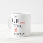 Funny StepMom Mother's Day Kaffeetasse (Vorderseite Links)