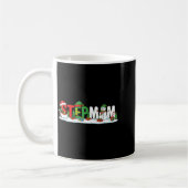 Funny Stepmom Santa Elf Snowman Christmas Womens G Kaffeetasse (Links)