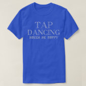 Funny Stich Dance Design Steche Tanzen macht mich T-Shirt (Design vorne)