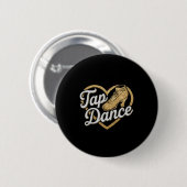 Funny Stich Dance für Stechend Tänzer Dance Jm Bla Button (Vorne & Hinten)