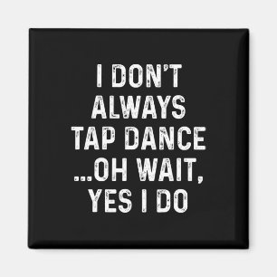 Funny Stich Dance Shirts Ich Stich nicht immer Tan Magnet