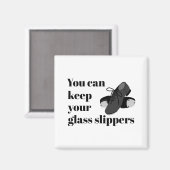 Funny Stich Dance Student oder Lehrer Glass Slippe Magnet (Vorderseite/Rückseite)