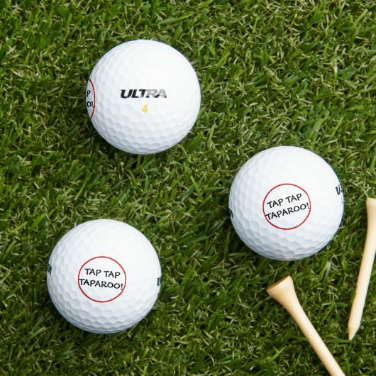 Funny Stich Stich Taparoo Golf Balls Golfball (Insitu Gras)