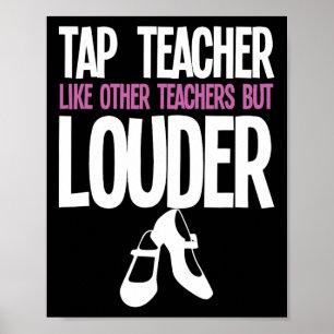 Funny Stich Tanzlehrer Geschenk Stich Tanzmotto Poster