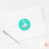 Funny Sticker mit Ballerina Duck - Ihre Farben (Umschlag)