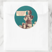 Funny Stickers - Retro Mama Sleepytime Cake (Tasche)