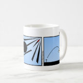 Funny Stickman Javelin Tasse (VorderseiteRechts)