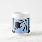 Funny Stickman Javelin Tasse (Mittel)