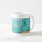 Funny Stickman Mermaid Tasse (VorderseiteRechts)