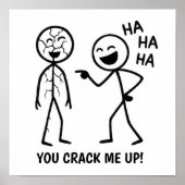 Funny Stickman Poster (Vorne)