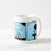 Funny Stickman Water Fotain Tasse (VorderseiteRechts)