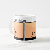 Funny Stickman Whip Tasse (Vorderseite Links)