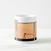 Funny Stickman Whip Tasse (Mittel)