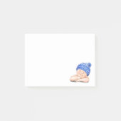Funny Sticky Notes mit Happy Baby Post-it Klebezettel (Vorderseite)