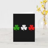 Funny Still Italian Shamrocks St Patricks Day Men Karte (Gelbe Blume)