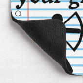 Funny "Stille Korrektur eures Grammatikrauts" Spoo Mousepad (Ecke)