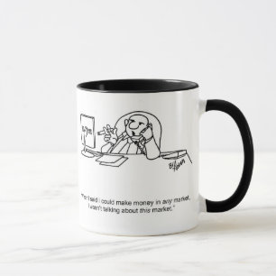 Funny "Stock Market" Business Tasse Geschenk