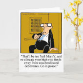 Funny Stock Market Spaß Blank Card Karte (Gelbe Blume)