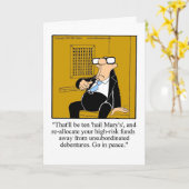 Funny Stock Market Spaß Blankarte Karte (Gelbe Blume)