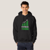 Funny Stock Market Trader Investor Hoodie (Vorne ganz)