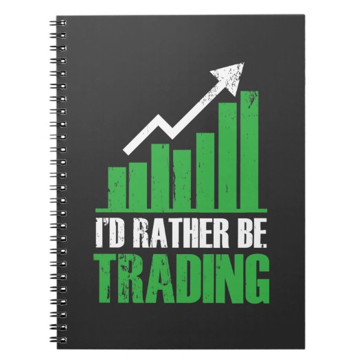 Funny Stock Market Trading Day Trader Investor Notizblock (Vorderseite)