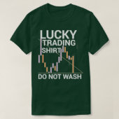 Funny Stock Trading Gift Kapitalist Lucky T T-Shirt (Design vorne)