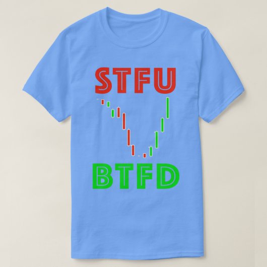 Funny Stock Trading Investing mit Candlesticks De T-Shirt (Design vorne)