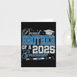 Funny Stolz Bruder von einem Graduate Family Grad Karte