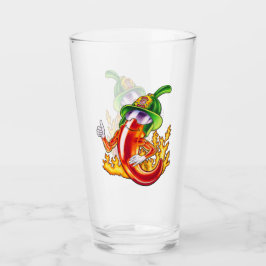 Funny Stolz Feuerwehrmann Chili on Fire gibt Thumb Glas
