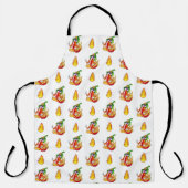 Funny Stolz Feuerwehrmann Chili on Fire gibt Thumb Schürze (Vorderseite)