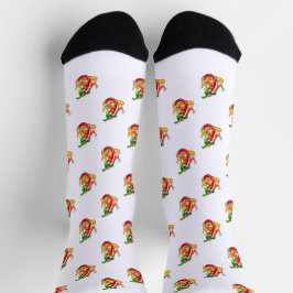 Funny Stolz Feuerwehrmann Chili on Fire gibt Thumb Socken