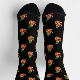 Funny Stolz Feuerwehrmann Chili on Fire gibt Thumb Socken