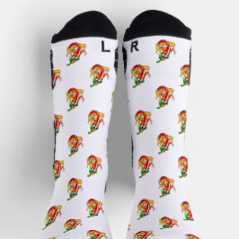 Funny Stolz Feuerwehrmann Chili on Fire gibt Thumb Socken