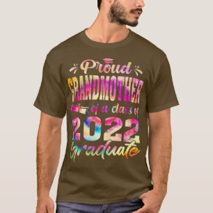 Funny Stolz Großmutter einer Klasse von 2022 Gradu T-Shirt