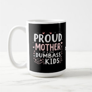 Funny stolz Mutter von ein paar klugen Kindern Kaffeetasse