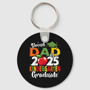 Funny Stolz Vater einer Cl of 2025 Kindergarten Gr Schlüsselanhänger
