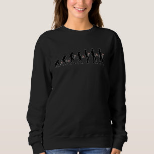 Funny Stoned Ape Theory Microdosing seit der Antik Sweatshirt