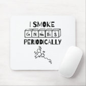 Funny Stoner Day Periodic Table Science Thc  Mousepad (Mit Mouse)