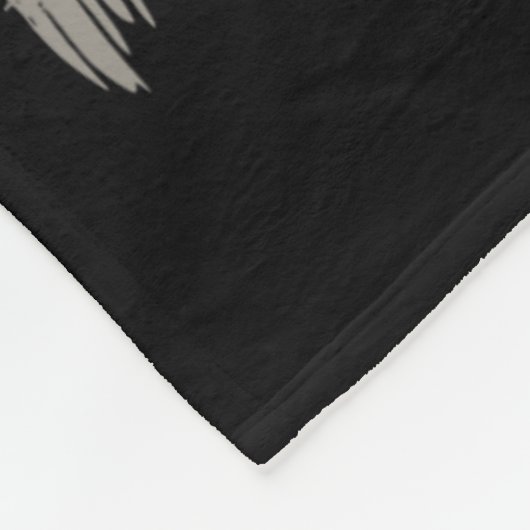 Funny Stopp Auto Ich sehe einen Rock Geologist Roc Fleecedecke (Ecke)