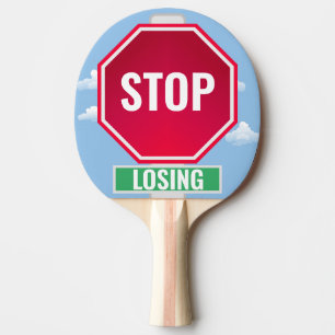 Funny Stopp verliert Tischtennis Schläger