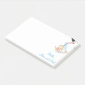 Funny Stork Baby Post-it® Notes Post-it Klebezettel (angewinkelt)