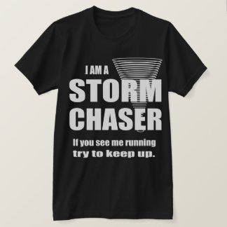 Funny Storm Chaser Bella Leinwand T - Shirt