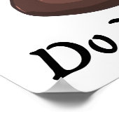 Funny stört den wütenden Bär nicht Poster (Ecke)