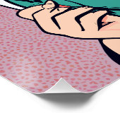 Funny stört nicht poster (Ecke)