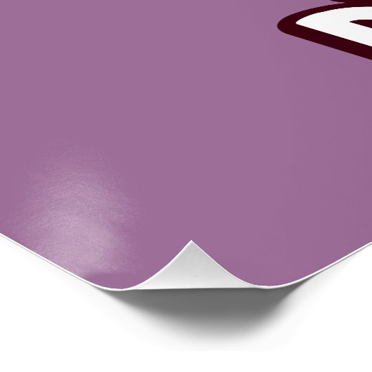 Funny stört nicht poster (Ecke)