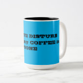 Funny stört nicht zweifarbige tasse (VorderseiteRechts)