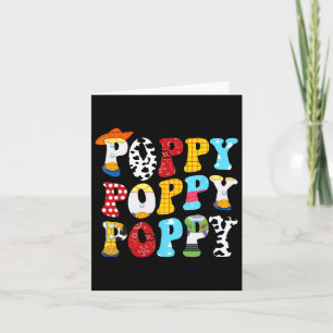 Funny Story Poppy Toy Boy Story Vater Vathers Day Karte