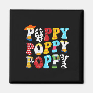 Funny Story Poppy Toy Boy Story Vater Vathers Day  Magnet
