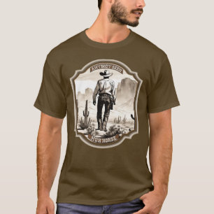 Funny stown amerikanischer Western Cowboy verlor P T-Shirt