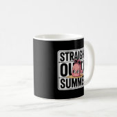 Funny Straight Outta Summer Kawaii Rucksack Kaffeetasse (VorderseiteRechts)